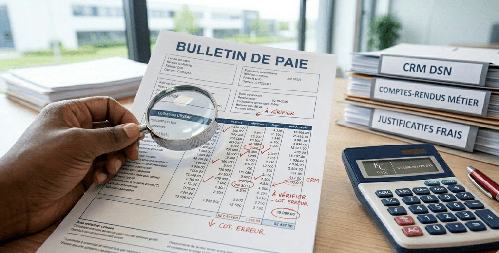 controle urssaf bulletin paie